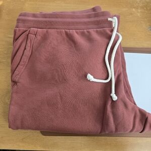 Womens Burnt Orange Jogger Pants